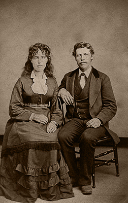 1876 Jonas Lundberg marries Lina Svensdotter